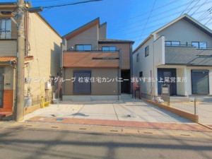 桶川市大字坂田、新築一戸建ての画像です