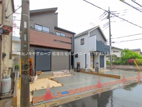 桶川市大字坂田、新築一戸建ての画像です