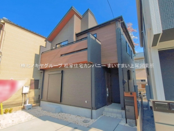 桶川市大字坂田、新築一戸建ての画像です