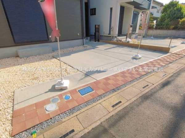 桶川市大字坂田、新築一戸建ての画像です