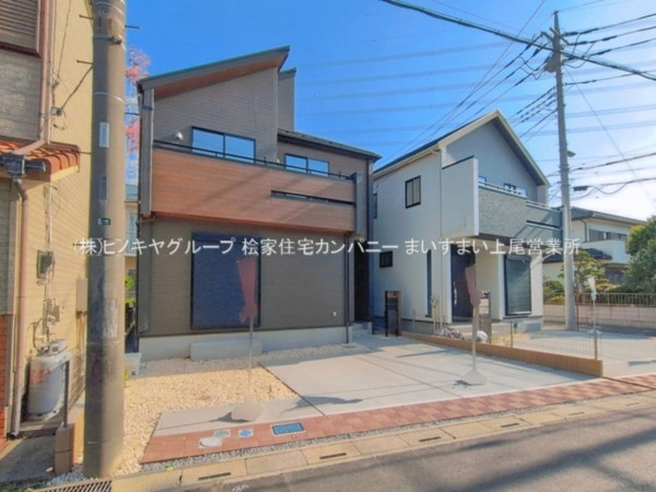 桶川市大字坂田、新築一戸建ての画像です