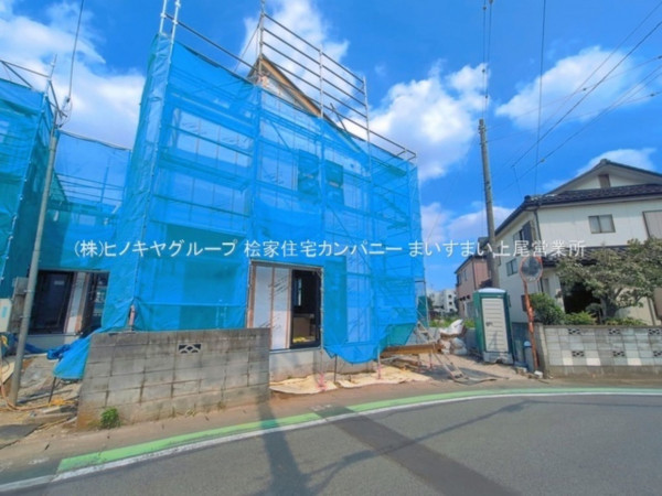 桶川市大字上日出谷、新築一戸建ての画像です