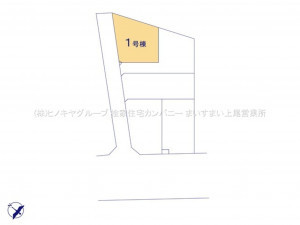 上尾市浅間台、新築一戸建ての画像です