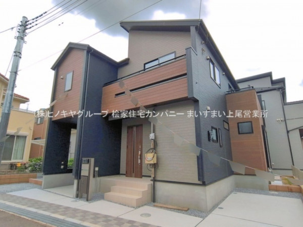 上尾市浅間台、新築一戸建ての画像です