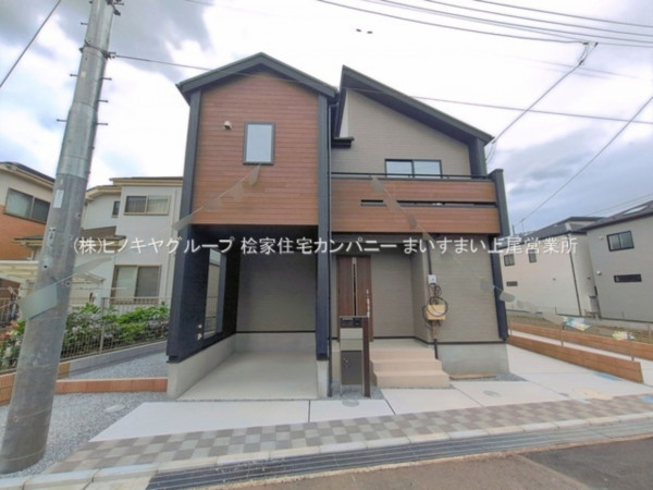 上尾市浅間台、新築一戸建ての画像です