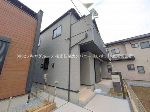 上尾市浅間台、新築一戸建ての画像です