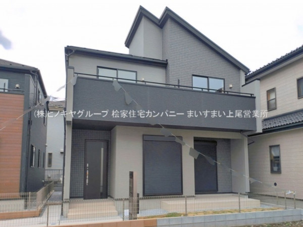 上尾市浅間台、新築一戸建ての画像です