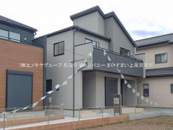 上尾市浅間台、新築一戸建ての画像です