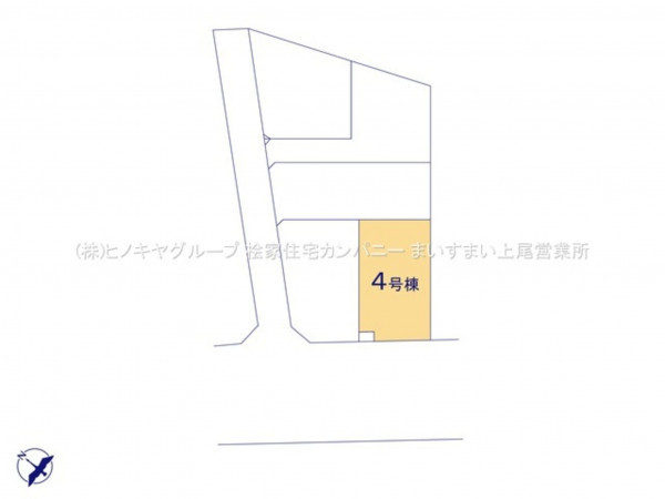 上尾市浅間台、新築一戸建ての画像です