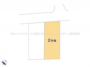 上尾市大字上、新築一戸建ての画像です