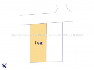 上尾市大字上、新築一戸建ての画像です