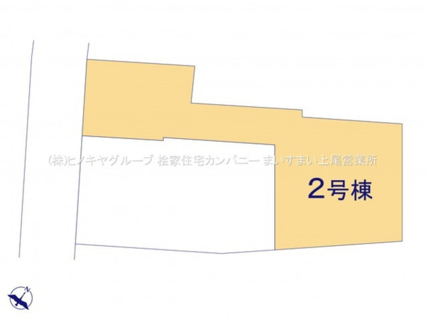 上尾市大字原市、新築一戸建ての画像です
