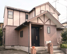 上尾市大字上、中古一戸建ての外観画像です