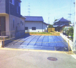桶川市坂田西、土地の間取り画像です