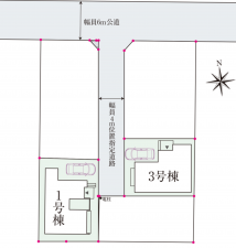 川口市南鳩ヶ谷、新築一戸建ての画像です