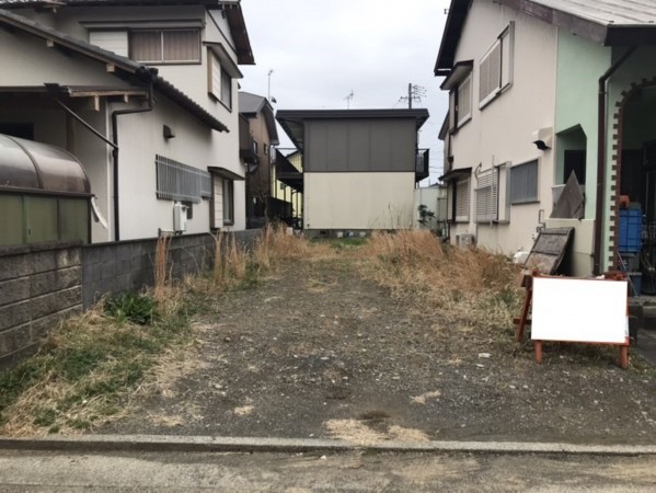 静岡市葵区南瀬名町、土地の画像です
