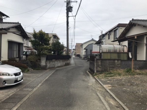静岡市葵区南瀬名町、土地の画像です