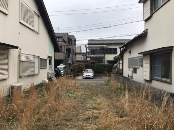 静岡市葵区南瀬名町、土地の画像です