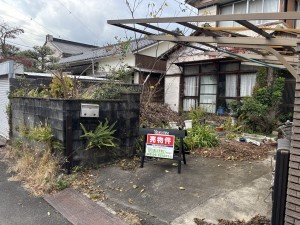 静岡市葵区瓦場町、土地の画像です