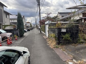 静岡市葵区瓦場町、土地の画像です