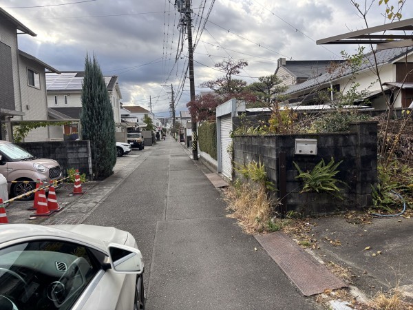 静岡市葵区瓦場町、土地の画像です