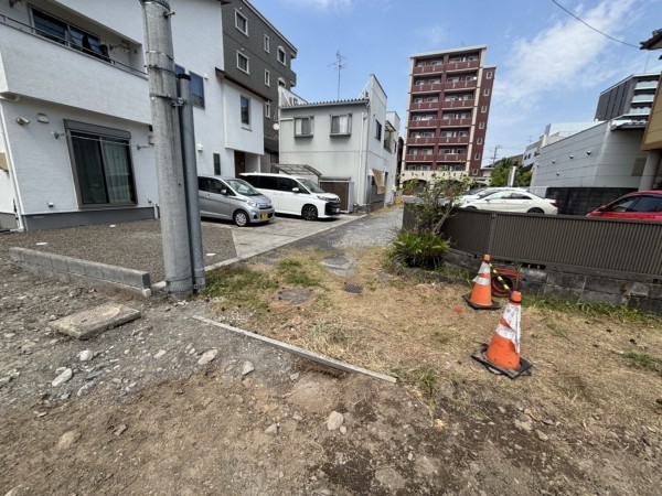静岡市駿河区中田、土地の画像です