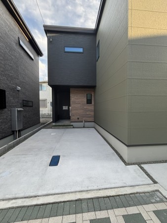 静岡市駿河区敷地、新築一戸建ての画像です