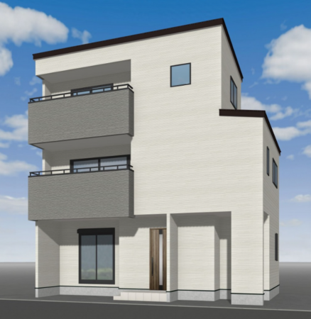 静岡市駿河区曲金、新築一戸建ての画像です