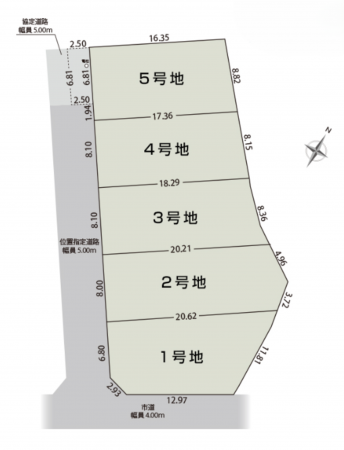 静岡市駿河区下川原、土地の間取り画像です