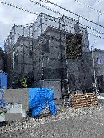 静岡市駿河区敷地、新築一戸建ての画像です