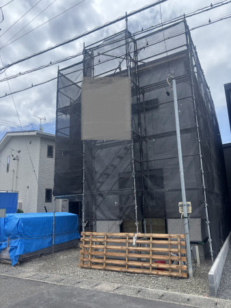 静岡市駿河区敷地、新築一戸建ての画像です