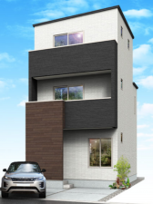 静岡市駿河区新川、新築一戸建ての画像です