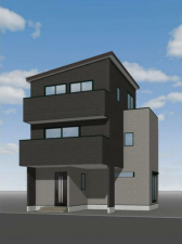 静岡市駿河区石田、新築一戸建ての画像です