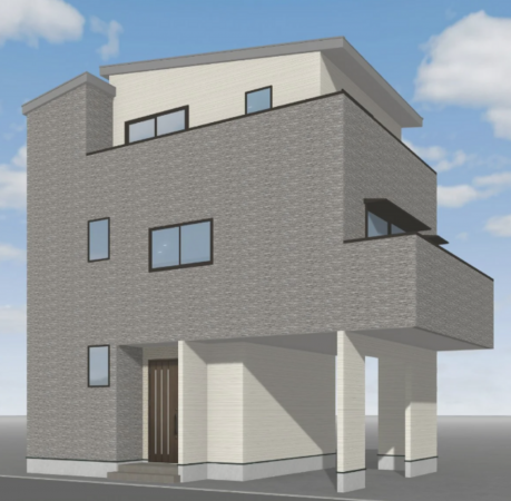静岡市駿河区八幡、新築一戸建ての画像です